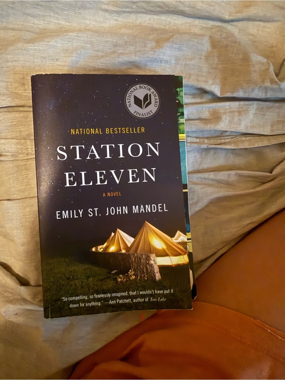 National Book Network - Black Cover with Gold Tent Illustration